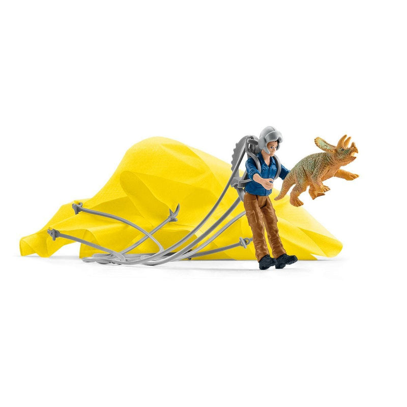 Schleich Rescate Dinosaurios Dino Paracaídas 41471