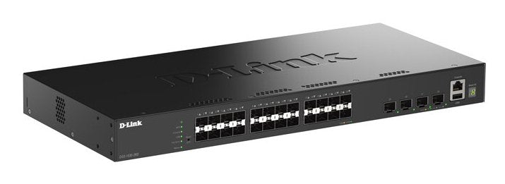 28-PORT Gigabit Sfp Stackable Smart Managed Switch With 4 X 10G Sfp + Ports - 24 X Sfp Ports - 4 X 10G Sfp + P