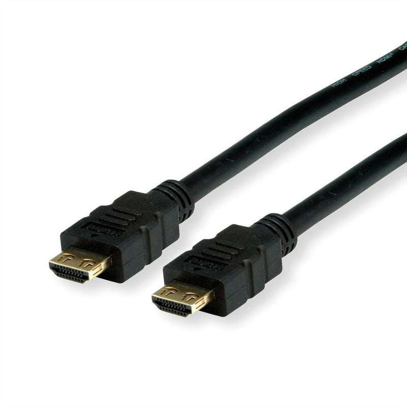 Value 4K HDMI Ultra HD Cable With Ethernet, M M, Black 7,5M