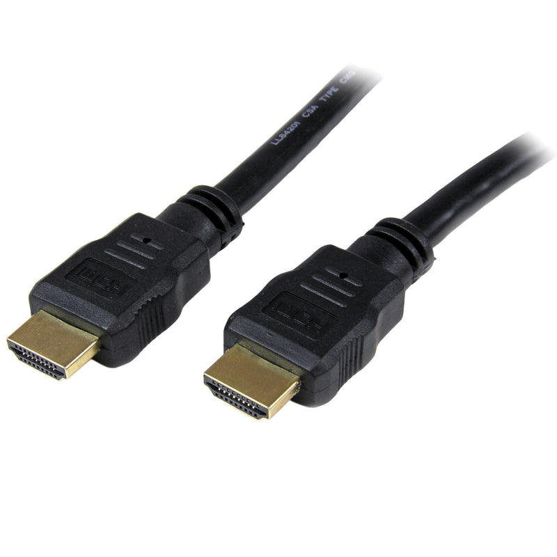 StarTech.com HDMI Cable High Speed 2M 2x HDMI Male Black Ultra HD 4K X 2K HDMI Cable HDMI Male a HDMI Male 2M