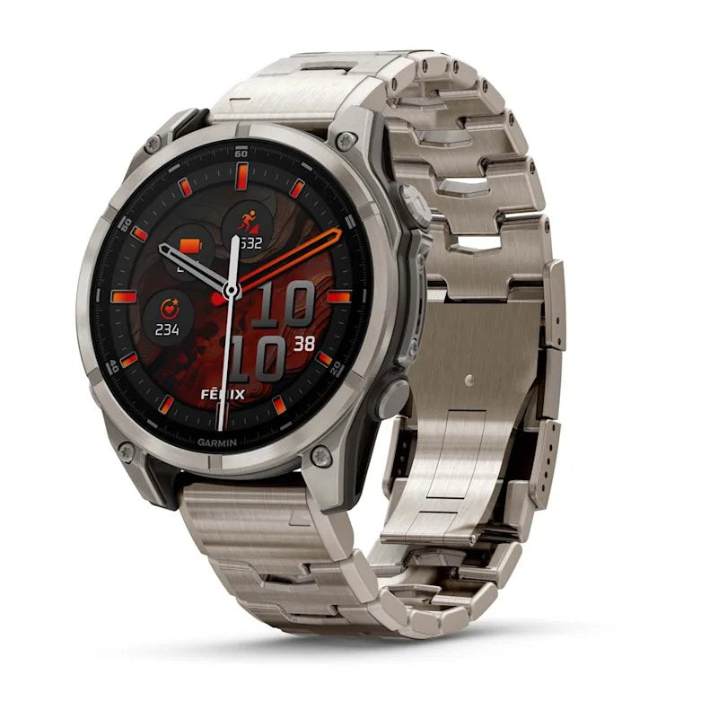 Garmin Smartwatch Fenix 8 3,56CM (1.4) Amoled 47MM Digital 454 X 454 Pixels Pantalla Touchscreen Titanio Wi-Fi G