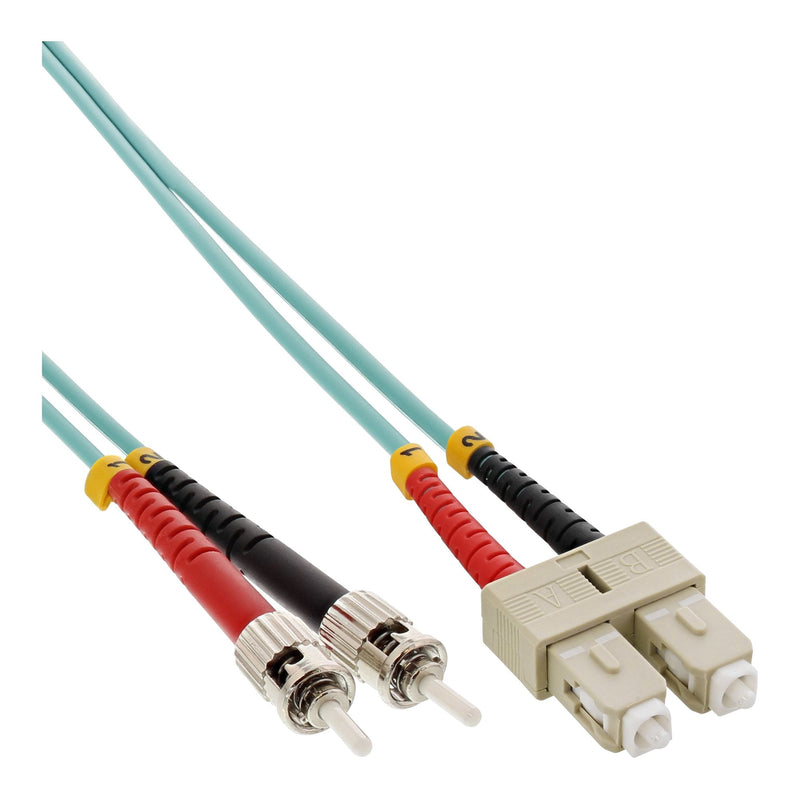 Inline Cable Duplex Fibre Optic Sc/St 50/125?M OM3 0.5M