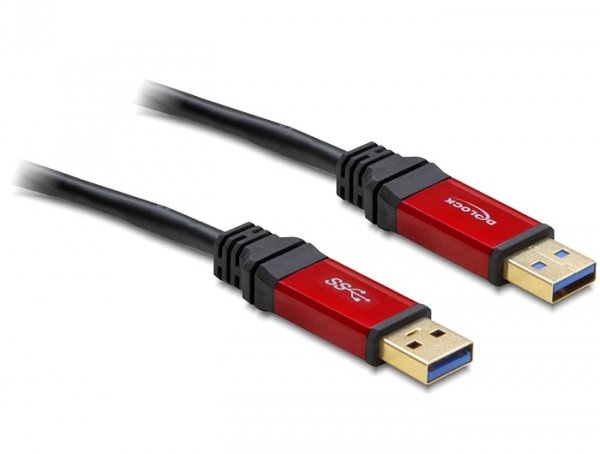 Delock USB Cable 3.0 Typ-a Male USB 3.0 Typ-a Male 2M Premium