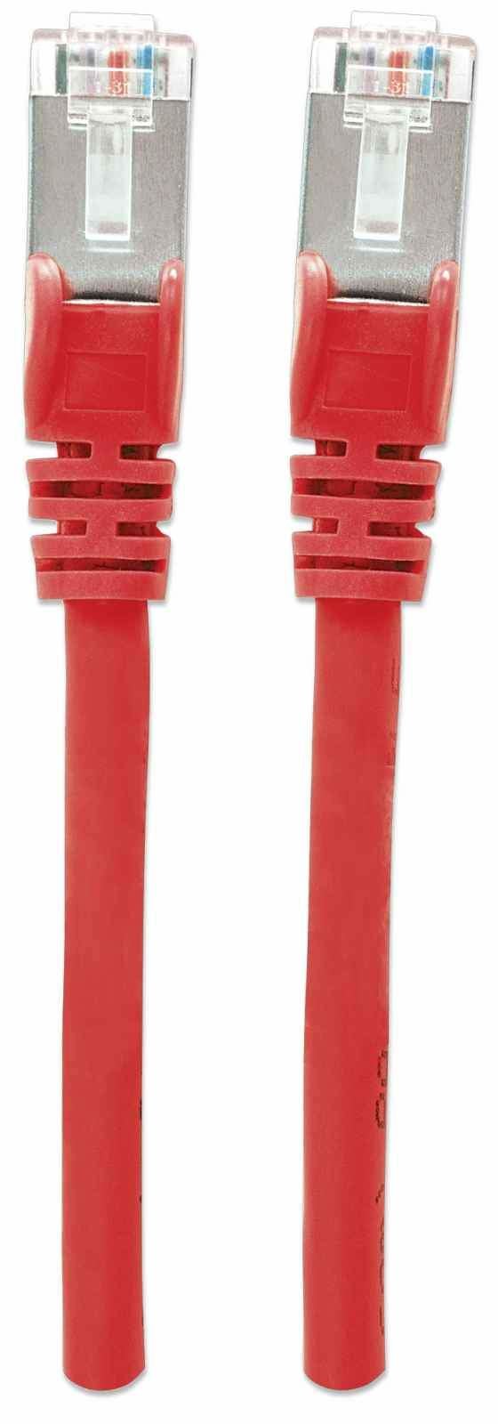 Intellinet 740760 Network Cable 1,5M CAT.7 S/FTP (s-STP) Red
