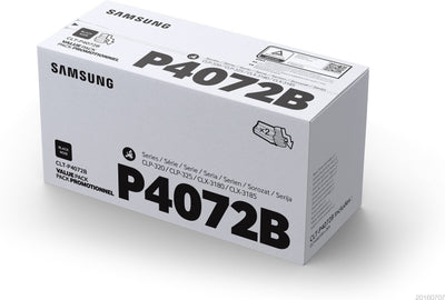 HP Toner Compatible Samsung CLT-P4072B 2 Pack Black SU381A — image 1