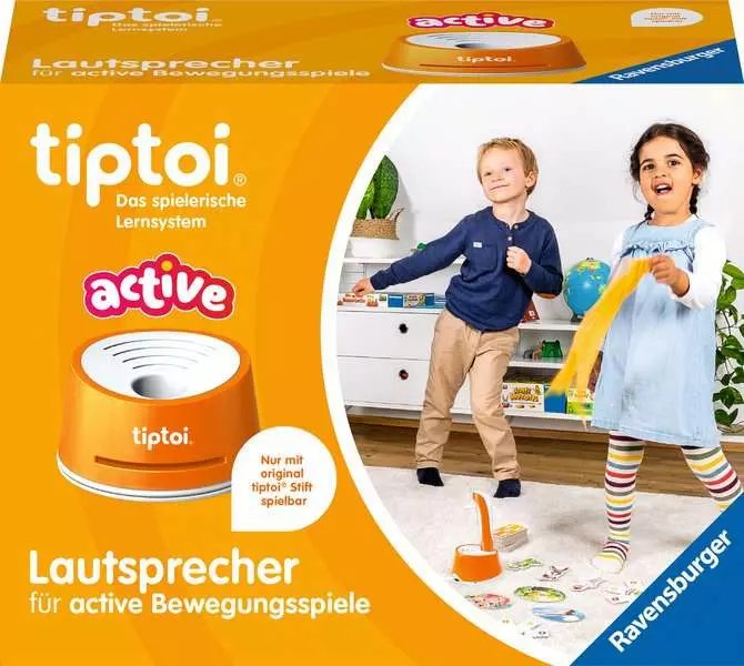 Ravensburger Tiptoi Active Lautsprecher (orange/White 00093