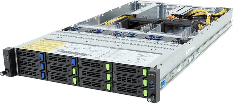 Gigabyte R283-ZF0-AAL1 2U AMD 9005 9004 12X3.5 2.5 2X2700W