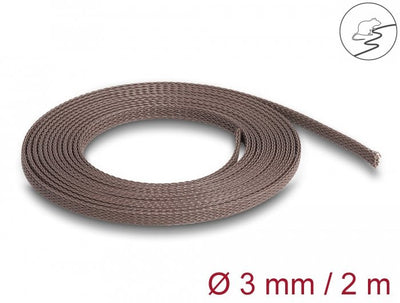 Delock 20896 Manguito Trenzado Resistant a Roedores Extendable 2M X 3MM Brown — image 1