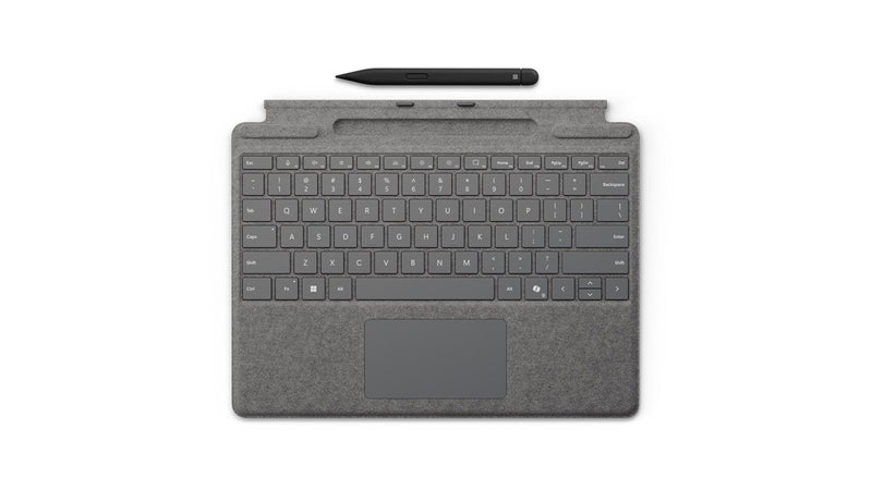 Microsoft Keyboard Surface Pro With Almacenamiento Pencil Empresas, Keyboard Platino, Design de, Surface Pro 1
