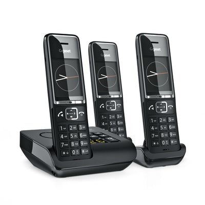 Gigaset Phone Comfort 550A Trio Black/Cromo — image 1