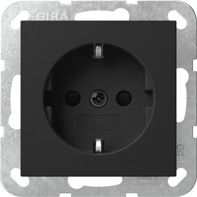 Gira 4453005 Schuko Units Sh System 55 Black M — image 1