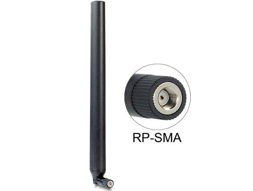 Delock Antenna WLAN Rp-sma 802.11 AC/a/H/B/G/N 5,5 ~ 9 dBi — image 1