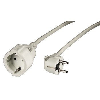 Hama Cable Extension Schucko 3M White — image 1