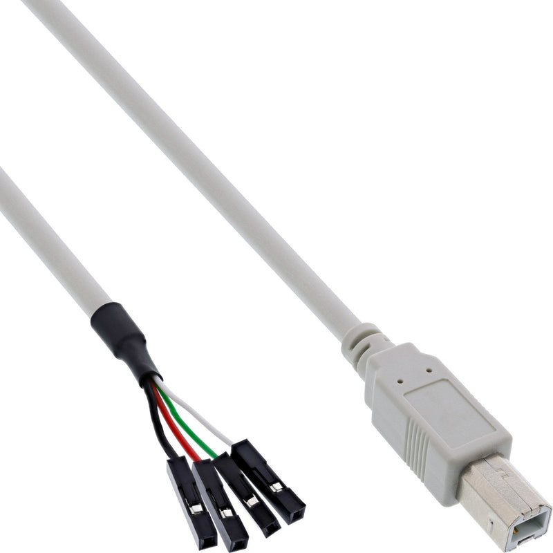 Inline USB 2.0 Cable Internal USB B Male a Connector Cabecera 0.4M