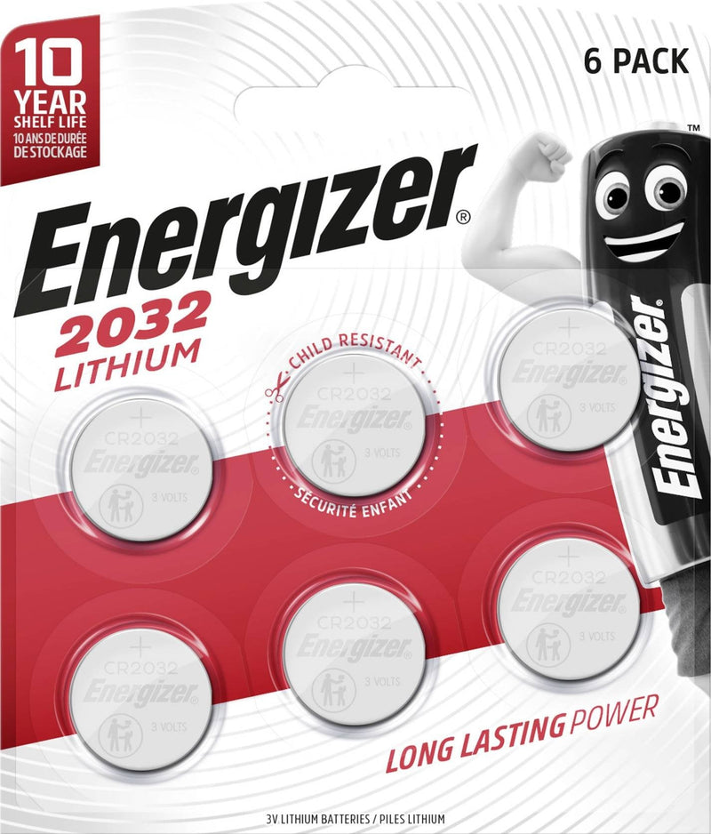 Energizer Battery Especializada CR2032/6 New