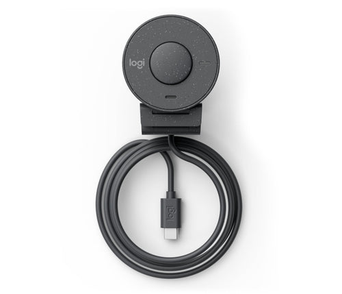 Logitech Brio 300 Full HD Webcam, Microphone USB-C Graphite — image 1