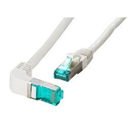 Efb Network Cable RJ45 CAT.6A 500MHZ, 1M, Grey S-STP(s/FTP), Lszh