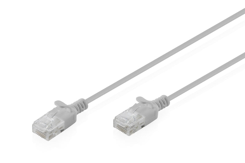 CAT.6 U-UTP Slim Network Cable, 3M, Grey