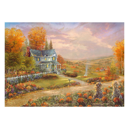 Schmidt Spiele Thomas Kinkade Studios: Otoñ Or Apple Hill, Rompecabezas 500 Pieces 58795 — image 1