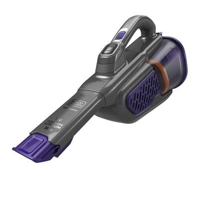 Vacuum Cleaner Mano Black & Decker BHHV520BFP Without Bag Black Violet — image 1