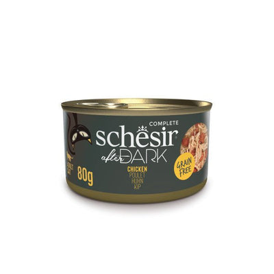 Comida Húmeda Gatos Schesir After Dark Chicken In Broth 80G — image 1