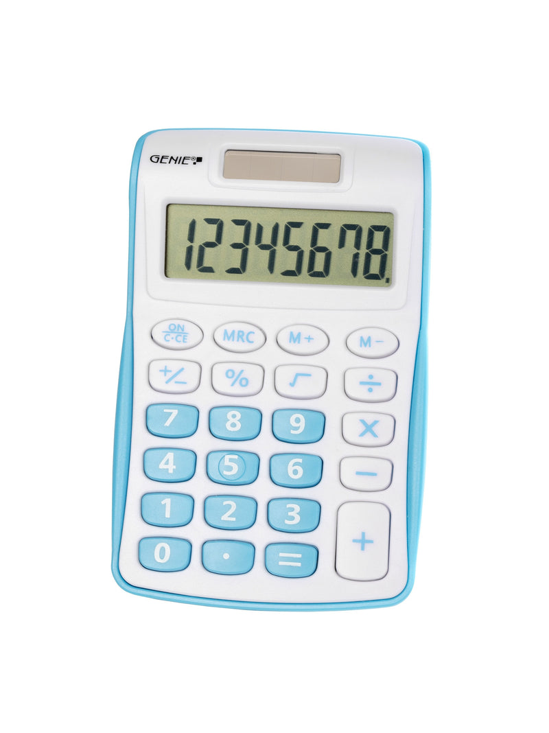 Genie 120 B Calculator Bolsillo Blue White
