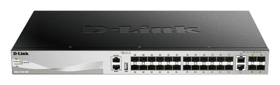 Switch Gestionable L3 D-link Stackable DGS-3130-30S/ And 24P Sfp + 2P 10G + 4P 10G Sfp + — image 1