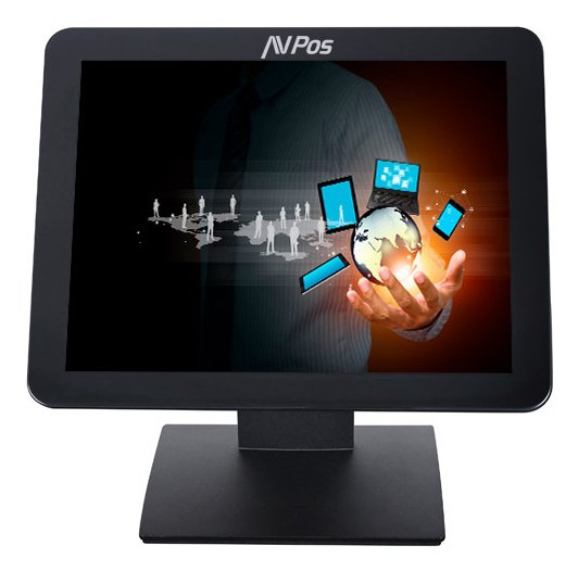 Avpos Avpos-T17 Monitor Touchscreen 17 Pulgadas - Screen True Flat Capacitiva 10 Puntos - 1280X1024 - 400CD/M2