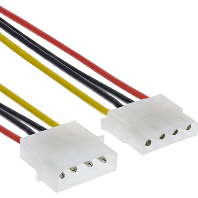 Inline Cable Extensión Power With Connector 4 Pines Molex, Round 0,5M — image 1