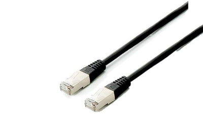 Equip Network Cable CAT.6A S/FTP 2x RJ45 1.00M Black Lszh — image 1