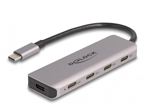 Delock 64238 USB 5Gbps Hub USB Type-c™ 4 Ports USB Type-c™ — image 1