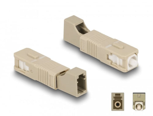 Delock 87942 Adapter Fibre Optic Lc/Sc 1 Pieces Beige — image 1