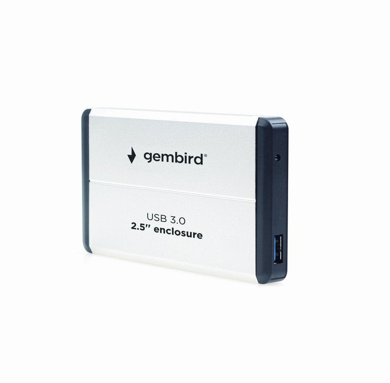 Gembird External Enclosure USB 3.0 Hard Drive 2.5'' SATA Aluminium Grey EE2-U3S-2-S