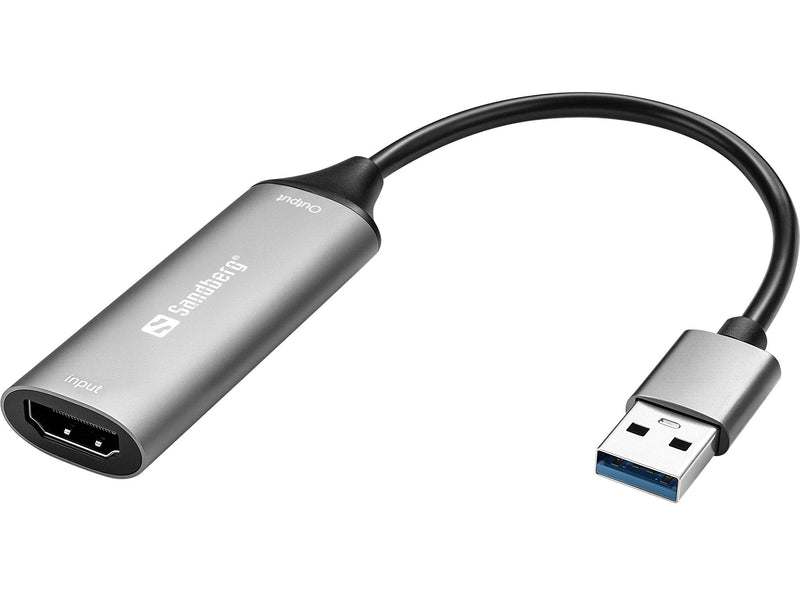 Sandberg HDMI Capture Link To USB 4K Grey