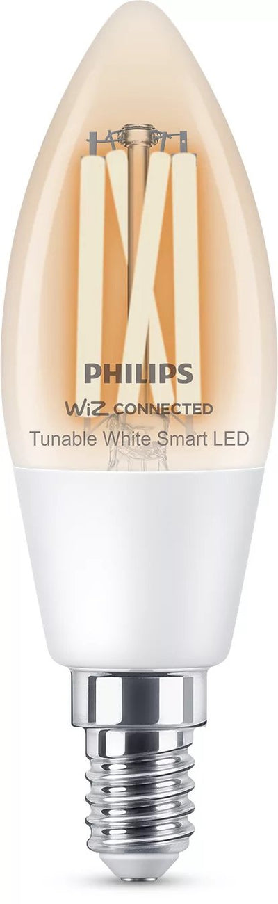 Philips Smart Candle With Filamento Transparent 4,9W (equiv. 40W) C35 E14 — image 1