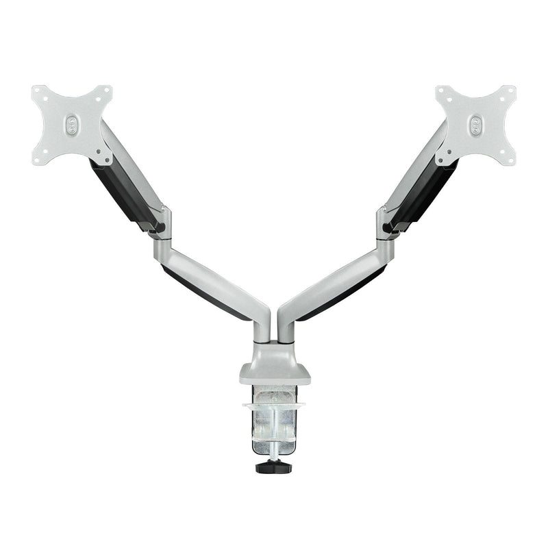TooQ Desk Mount With Arms Articulados 2 Monitores 13-32 - Rotating And Tilt - Piston Gas - Weight