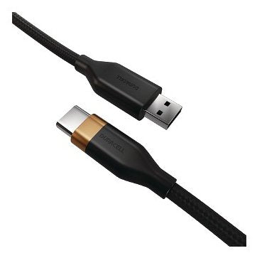 Duracell USB Cable a USB-C 1M, Cable Charging Fast 18W, Trenzado USB Type-c — image 1