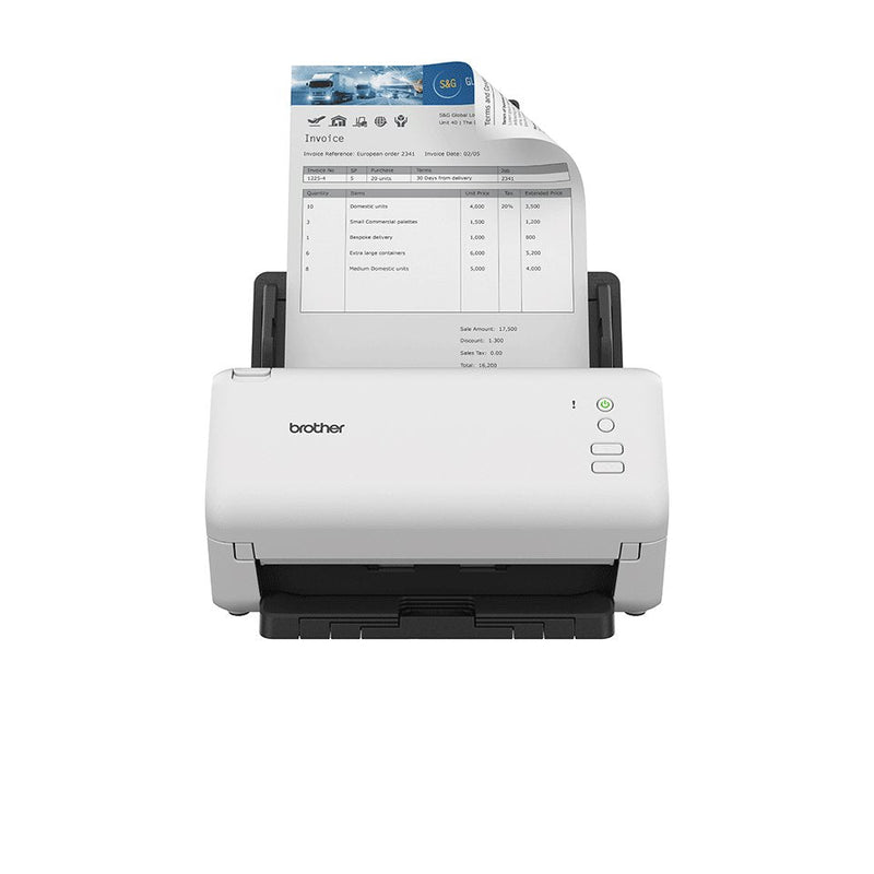 Brother Scanner Documental ADS-4100 With Alimentador Documentos Adf Double Cara