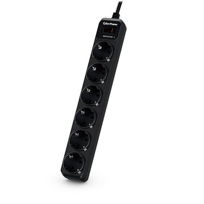 Cyberpower Power Strip With Switch B0620SC0-DE 6 Sockets Power Cable 1.8M Black — image 1