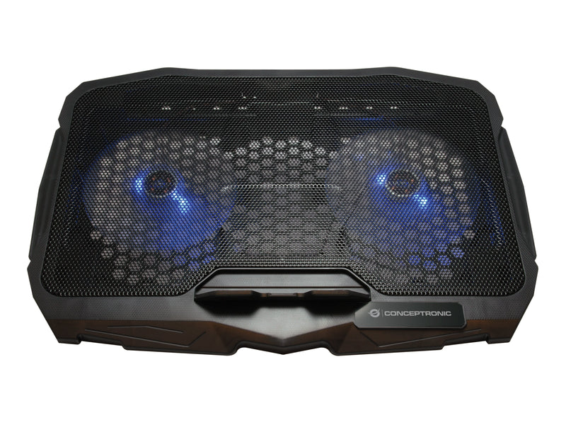 Conceptronic 2-FAN Cooling Pad (17.0)/ Ergonomisch