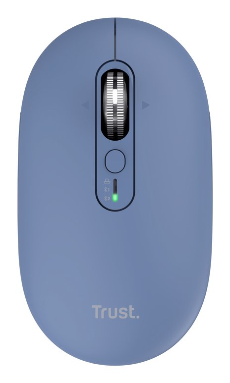 Trust Mouse Optico Wireless Thin Seron Blue Up To 3200 DPI / Wireless