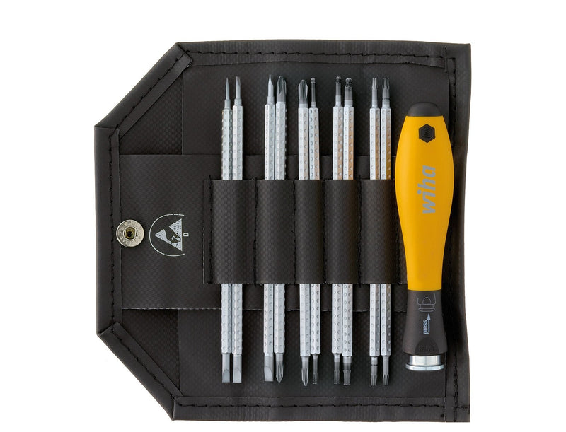 Wiha Wh-31499 Screwdriver With Set Of Puntas Intercambiables System 4 Esd