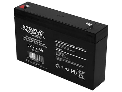 Blow Gel Battery 6V 7.2AH Xtreme — image 1