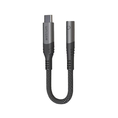Astrum Cable VMAC50 Grey Convertidor USB-C a Aux 10CM — image 1