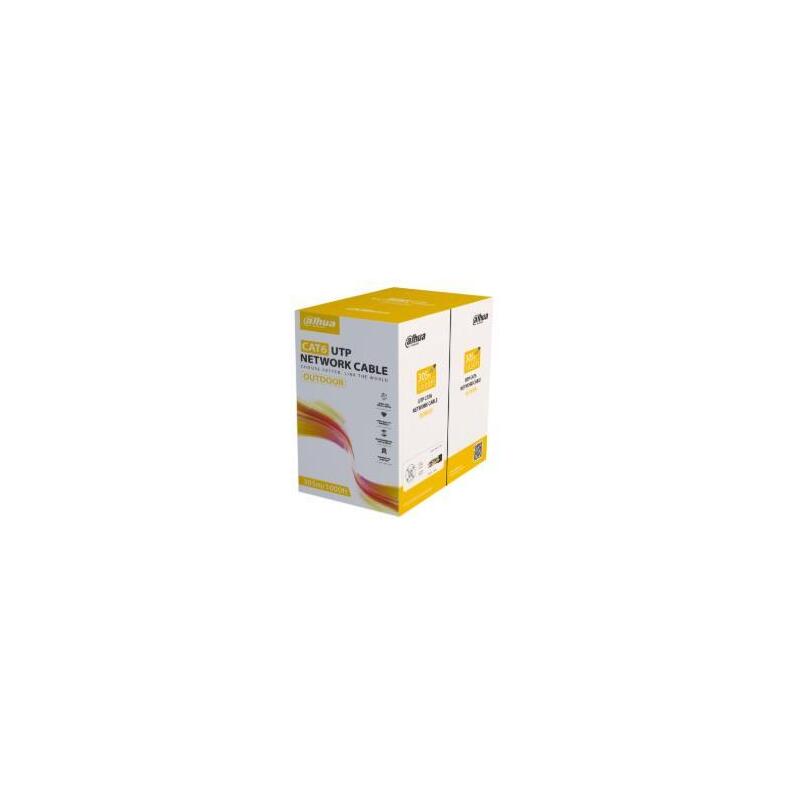Cable CAT.6 UTP 305M Black/PFM920-6UN Dahua