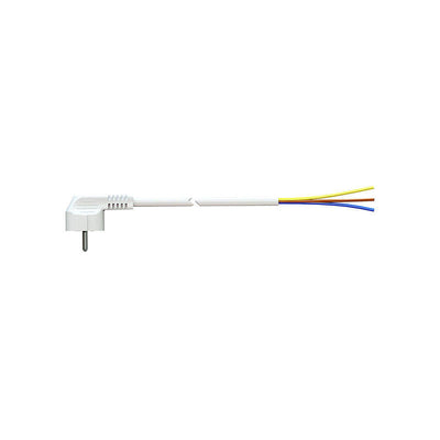 Solera Cable With Plug Schuko 2M 3X1.5MM 4,8MM 16A 250V T/Tl White 7000/2. — image 1