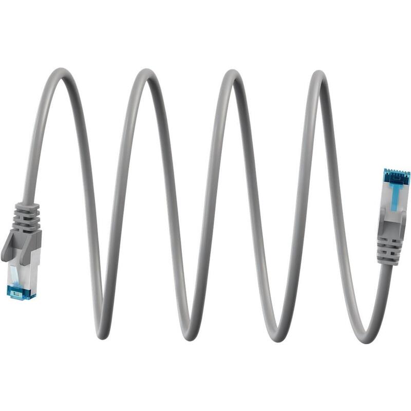 Network Cable CAT.6A 10M Ultraflex Gr S FTP Pimf Cu Lszh-tpe Grey