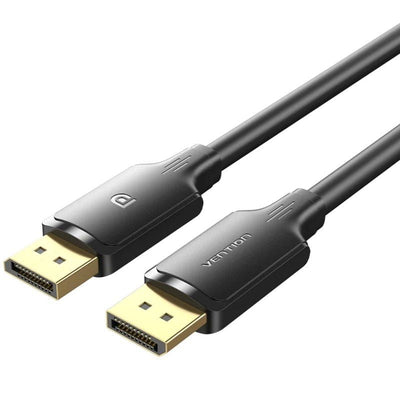 Vention Cable DisplayPort 1.2 4K Hakbl DisplayPort Male DisplayPort Male 10M Black — image 1