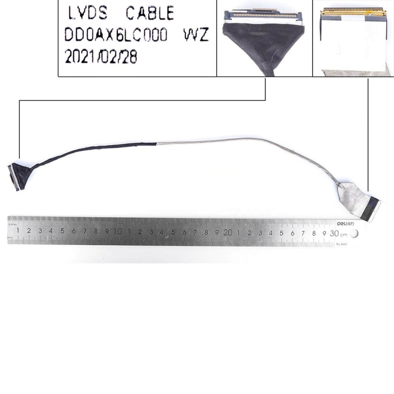 Cable Flex Laptop HP G42 G56 G62 Compaq Presario CQ42 DD0AX6LC000 /1/2/3