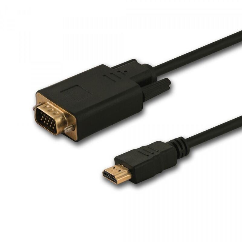 HDMI Cable (m) - VGA (m) 1,8M CL-197